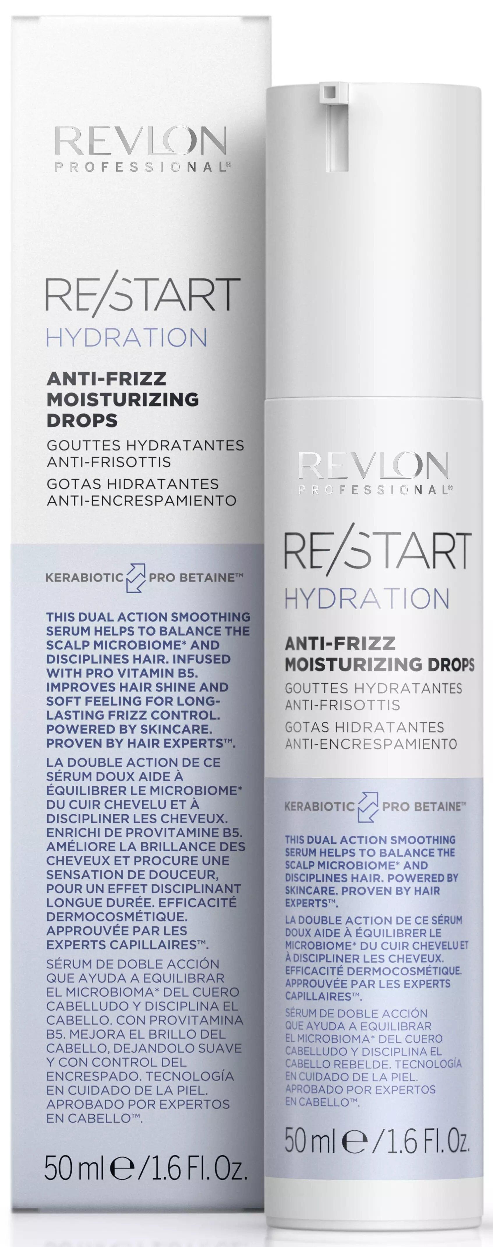 Сыворотка для увлажнения волос Revlon Professional Restart Hydration Drops, 50 ml